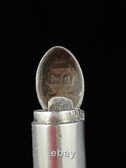 Sampson Mordan Victorian Solid Silver Vesta Whistle Combination Novelty 1899