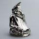 Silver Pepper Shaker Rare Antique Novelty Mr Punch William Sparrow C. 1903