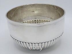 Small Antique Victorian Solid Sterling Silver Bowl Fully Hallmarked London 1881