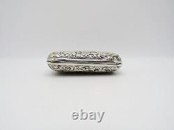 Small Antique Victorian Sterling Silver Coin Purse Fully Hallmarked