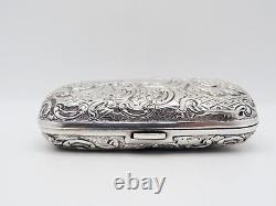 Small Antique Victorian Sterling Silver Coin Purse Fully Hallmarked