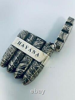 Solid Silver Havana Cigar Vesta