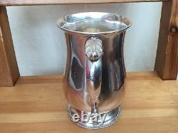 Solid Silver Tankard Pint Mug by Henry Holland 1866 Victorian 925 Sterling 458g