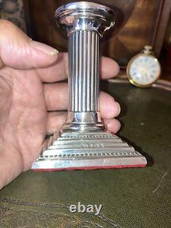 Solid Silver Victorian Candle Sticks