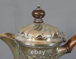 Solid Silver Victorian Coffee Pot c1890