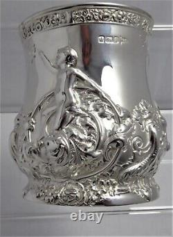 Solid Silver Victorian Drinking Vessel 1899