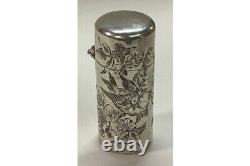 Solid Silver Victorian Perfume Holder Sampson Morden &Co