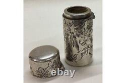 Solid Silver Victorian Perfume Holder Sampson Morden &Co