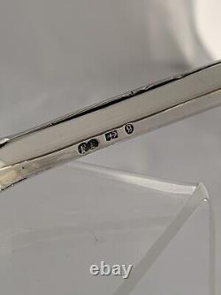 Sterling Silver GRAPE SCISSORS 1881 Birmingham ELKINGTON & CO Victorian ANTIQUE