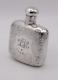 Sterling Silver Hip Flask Small Victorian Birmingham 1895- Screw Top