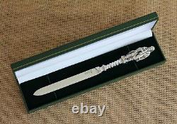 Sterling Silver Letter Opener Continental Apostle Figure