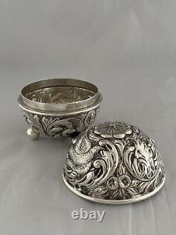 Sterling Silver STRING HOLDER 1900 London WILLIAM COMYNS Antique Victorian RARE