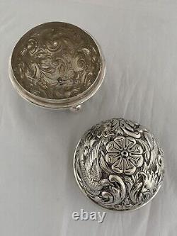 Sterling Silver STRING HOLDER 1900 London WILLIAM COMYNS Antique Victorian RARE