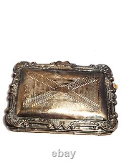 Sterling Silver Victorian Change Purse Unmarked