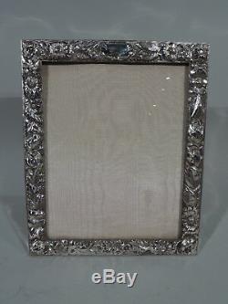 Stieff Frame Picture Photo Antique Repousse American Sterling Silver 1927