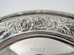 Stieff Plates 525 Set 4 Baltimore Bread Butter American Sterling Silver