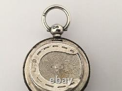 Super Victorian Solid Silver Sovereign Case by CSFS Birmingham 1876