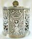 Superb Antique Early Victorian Sterling Silver Mustard Pot Agricultural Award