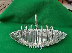 Superb Large Antique Victorian Sterling Silver TOAST RACK by JAMES DIXON & SONS