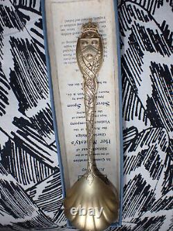 Superb Vic DIAMOND JUBILEE silver/gilt spoon, Elkington & Co, 111gms