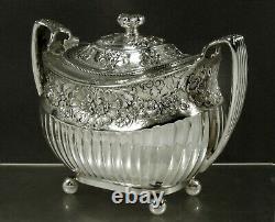 Tiffany Sterling Sugar Bowl c1875