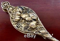 Unger Brothers Sterling Silver Chatelaine Lorgnette Pendant Victorian Nouveau