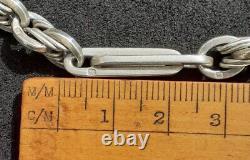 VICTORIAN SILVER ALBERT CHAIN HM 1897 Fancy Link T Bar Clip & Fob HM 1916 45g