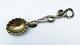 Victorian Silver Grotto Spoon London 1852 Novelty Floral