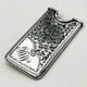 Victorian Sterling Silver Calling Card Case Birmingham 1898 Rolason Brothers