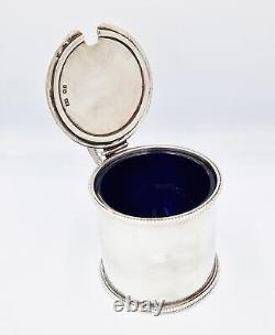 VICTORIAN STERLING SILVER MUSTARD POT London 1853