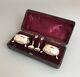 Victorian Boxed Solid Silver Salts Jmb London 1892 Dgzx