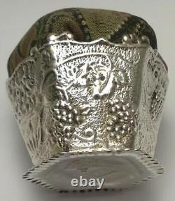 Victorian Dutch Sterling Silver Champagne Bucket Pin Cushion Hallmarked 1890