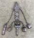 Victorian English Sterling Silver Sewing Chatelaine 1870s