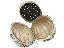 Victorian English Sterling Silver Nutmeg Grater