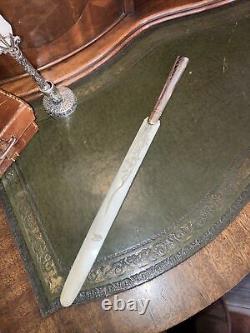 Victorian London C1883 Solid Silver Handled Page Turner / Letter Opener