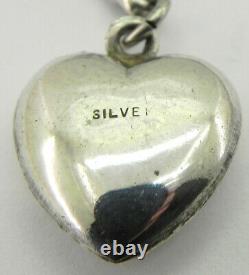 Victorian Silver Albert Pocket Watch Chain, c1880