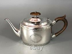 Victorian Silver Batchelors Teapot Edward Hutton London 1882 275g AHRB