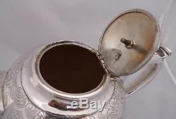 Victorian Silver Chinese Teapots Hong Kong 974g A602017
