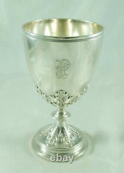 Victorian Silver Goblet Edward Charles Brown London 1868 150g 13.3cm AEZX