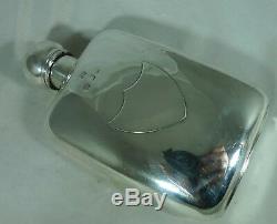 Victorian Silver Hip Flask John Edward Wilmot Birmingham 1899 182g A602017