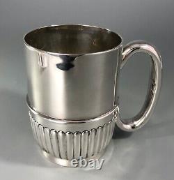 Victorian Silver Pint Mug William Hutton London 1895 245g AGHZX