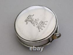 Victorian Silver Retracting Tape Measure Earl Cadogan James Chesterman 1908