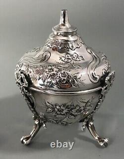 Victorian Silver Table Lighter William Comyns London 1889 GZX