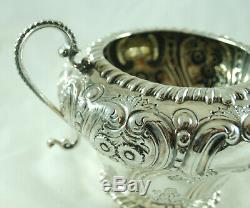 Victorian Silver Tea Set Walter Sissons London 1900 1284g FCEZX