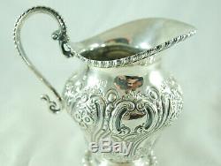 Victorian Silver Tea Set Walter Sissons London 1900 1284g FCEZX