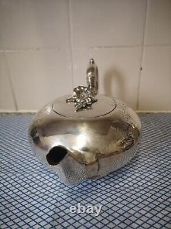 Victorian Silver Teapot Vintage