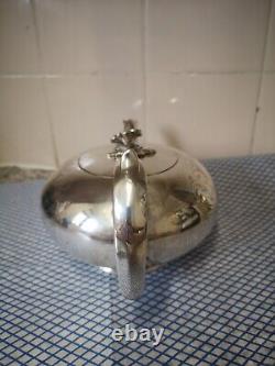 Victorian Silver Teapot Vintage