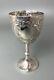 Victorian Solid Silver Goblet Mark Willis Sheffield 1896 131g Alzx