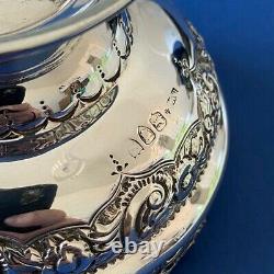 Victorian Solid Silver Bon Bon Dish/Bowl 1893 Josiah Williams & Co