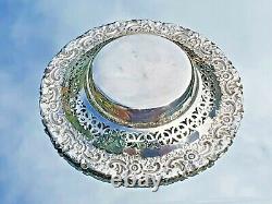 Victorian Solid Silver Bonbon Sweet Dish Fenton Brothers 1900